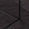 vidaXL Alfombra HUARTE Negro 140 x 200 cm Poli&eacute;ster