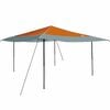 vidaXL Carpa Dosel 395 x 395 x 251 cm Naranja tela