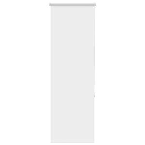 vidaXL Estor Enrollable Opaco blanco 40x130 cm Tela Ancho 35,7 cm