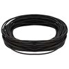 vidaXL Cord&oacute;n de cuero 1 Marr&oacute;n Oscuro &Oslash;2 mm x 50 m Cuero