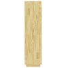 vidaXL Estantería/divisor de espacios madera maciza pino 60x35x135 cm