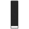 vidaXL Estanter&iacute;a para libros 2 pcs Roble Negro 99,5 x 30 x 108 cm