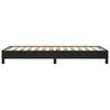 vidaXL Estructura de cama sin colch&oacute;n terciopelo negro 90x200 cm