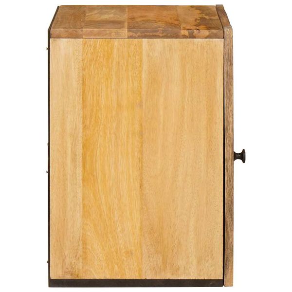 vidaXL Gabinete Colgante de Ba&ntilde;o con estante Marr&oacute;n 38 x 33 x 48 cm