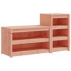vidaXL Muebles de cocina exterior MEPPEL 2 pzas madera maciza abeto Douglas