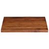 vidaXL Tablero de mesa cuadrado madera maciza reciclada 90x90x3,8 cm