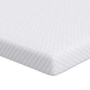 vidaXL Colch&oacute;n de espuma viscoel&aacute;stica 80 x 200 cm Thick Suave Blanco
