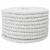 vidaXL Cuerda de algod&oacute;n 16 mm 25 m Blanco 100% Algod&oacute;n