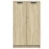 vidaXL Mueble zapatero madera contrachapada roble Sonoma 59x35x100,5 cm