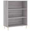 vidaXL Estanter&iacute;a madera de ingenier&iacute;a gris Sonoma 69,5x32,5x90 cm