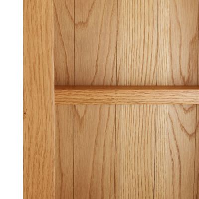 vidaX Estantería madera maciza de roble 52x22,5x170 cm