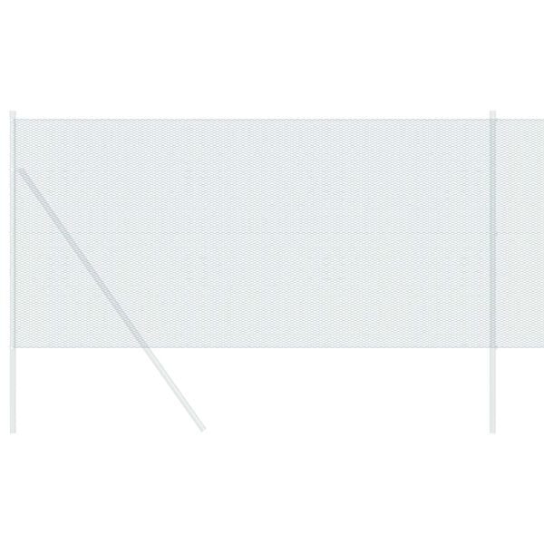 vidaXL Cerca Hexagonal Verde 1 x 10 m PVC