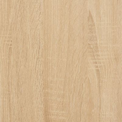 vidaXL Aparador alto madera contrachapada color roble 69,5x34x180 cm