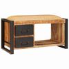 vidaXL Banco de almacenamiento Marr&oacute;n 80 x 35 x 40 cm