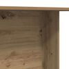 vidaXL Mesa de Comedor Roble artisan 110 x 60 x 75 cm