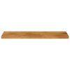 vidaXL Tablero de mesa rectangular madera maciza mango 70x30x2,5 cm