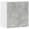 vidaXL Armario de pared de cocina madera de ingenier&iacute;a gris hormig&oacute;n