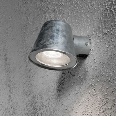 KONSTSMIDE Lámpara de pared Trieste galvanizado