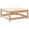 vidaXL Juego de muebles de jardín 2 piezas madera maciza de pino