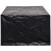 vidaXL Cubierta para muebles de jard&iacute;n 8 ojales 113x113x73 cm
