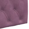 vidaXL Cabecera Colgante Morado 100 x 55 x 7 cm Terciopelo