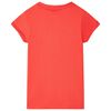 Camiseta infantil color rojo 128