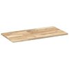 vidaXL Estante flotante madera maciza de acacia sin tratar 100x40x2 cm