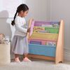 KidKraft Librer&iacute;a infantil de tela pastel natural 60,96x29,85x71,12 cm