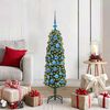 vidaXL &Aacute;rbol de Navidad artificial Verde 120 cm PVC, Acero y Pl&aacute;stico