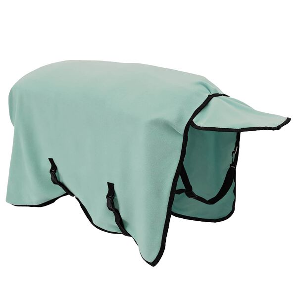 vidaXL Manta para Caballo Verde especial Poli&eacute;ster