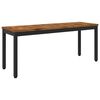 vidaXL Banco de jard&iacute;n 108,5 x 35 x 45 cm Madera de Acacia S&oacute;lida