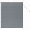vidaXL Persianas venecianas Gris oscuro 130 x 120 cm Aluminio