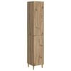 vidaXL Juego de armarios 2 pcs 33 x 34,5 x 90 cm Madera de ingenier&iacute;a