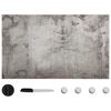 vidaXL Pizarra magn&eacute;tica de pared vidrio 100x60 cm