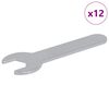 vidaXL Llave 12 uds. Plateado 13 mm Hierro