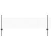 vidaXL Valla hexagonal con poste 50 x 0,5 m Acero recubierto de PVC