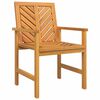 vidaXL Conjunto de Comedor de Jardín 5 pcs Marrón
