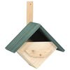 vidaXL Casa para pájaros 4 unidades madera de abeto 24x16x30 cm