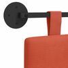 vidaXL Cabecera Colgante Rojo Naranja 150 x 55 x 5 cm Tela de Pana