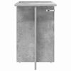 vidaXL Mesa Auxiliar Gris Concreto 35 x 40 x 55 cm
