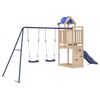 vidaXL Parque infantil de exterior de madera maciza de pino