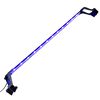 vidaXL Luz LED para acuario con abrazaderas azul y blanco 90-105 cm