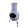RedFire Chimenea Colima arcilla azul/rojo 86031