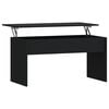 vidaXL Mesa de centro madera de ingenier&iacute;a negra 102x50,5x52,5 cm
