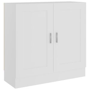 vidaXL Estanter&iacute;a librer&iacute;a madera contrachapada blanco 82,5x30,5x80 cm