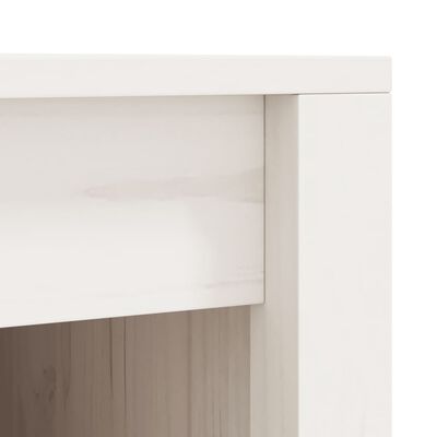 vidaXL Muebles de cocina de exterior 4 pzas madera maciza pino blanco