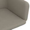 vidaXL Sillas de comedor giratorias 4 unidades terciopelo gris claro