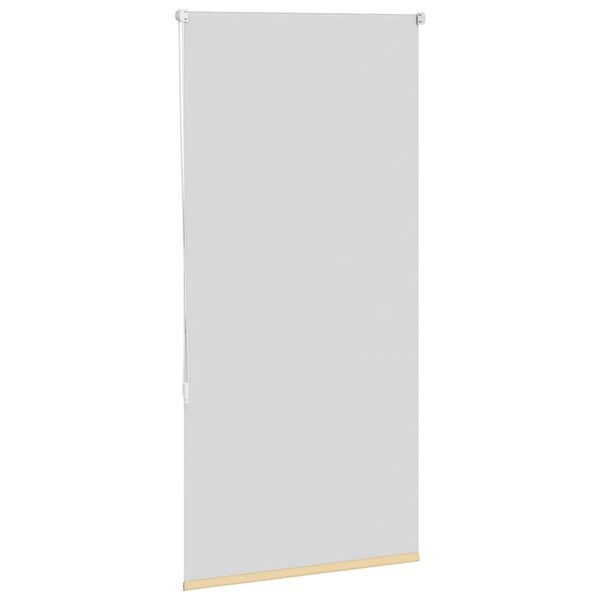 vidaXL Estor Enrollable Opaco Beige 80x130 cm Tela Ancho 75,7 cm