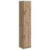 vidaXL Juego de armarios 2 uds. Roble artisan Madera de ingenier&iacute;a