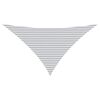 vidaXL Vela de sombra para exterior Gris claro y blanco. 7 x 5 x 5 m